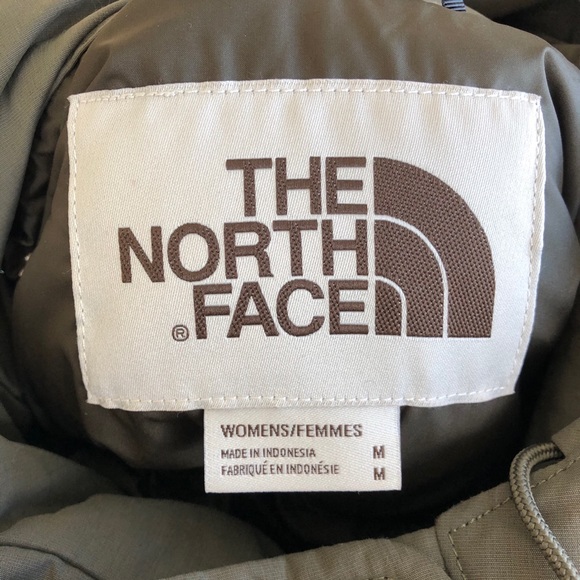 The North Face Sierra Down Parka Taupe Green NWT - Picture 11 of 16